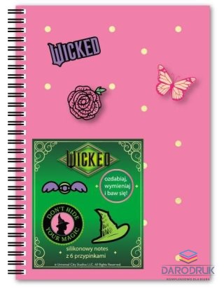Beniamin Notes (notatnik) A5 Wicked 80k. krata Beniamin (3287)