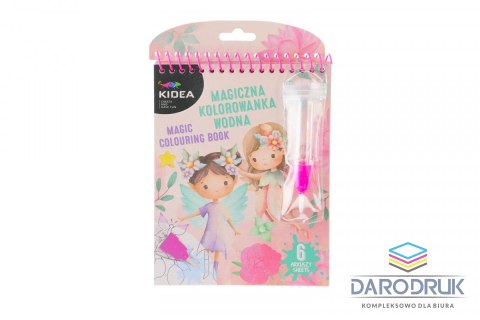 Derform Kolorowanka MAGIC) MAGICZNA WIELORAZOWA KOLOROWANKA WODNA Derform (MWKWKKA)