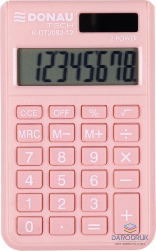 Donau Tech Kalkulator kieszonkowy morelowy Donau Tech (K-DT2082-12)