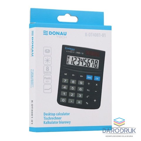 Donau Tech Kalkulator na biurko Donau Tech (K-DT4081-01)
