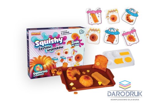Dumel Zestaw kreatywny dla dzieci SQUISHY-ZESTAW WYPIEKÓW Dumel (DD30600)