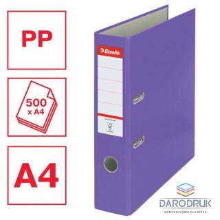 Esselte Segregator dźwigniowy Ekonomiczny A4 75mm fioletowy Esselte (11279)