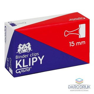 Grand Klipy 15mm czarny Grand (110-1091)