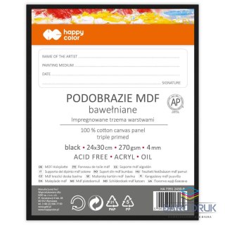 Happy Color Podobrazie czarne [mm:] 240x300 Happy Color (HA 7391 2430-B)