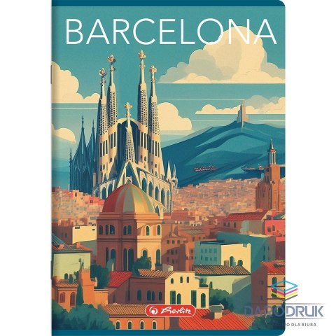 Herlitz Zeszyt A5 Retro City 60k. 70g linia Herlitz (400196846)