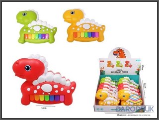 Hipo Pianino dinozaur 14cm 3 kolory Hipo (H13867)