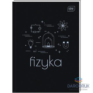Interdruk Brulion A5 fizyka 80k. 70g krata Interdruk