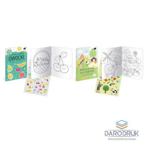 Interdruk Książka dla dzieci Owoce farma A-4/16 Interdruk (5902277352019)