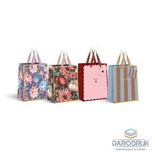 Interdruk Torba prezentowa GOLD 26.5x33x13 [mm:] 265x330x 130 Interdruk (190g średnia)