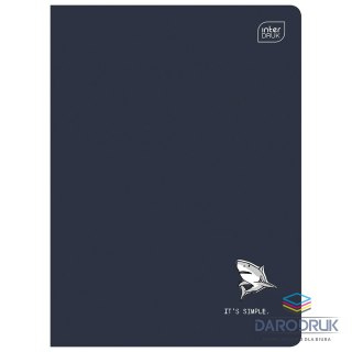 Interdruk Zeszyt A5 IT' SIMPLE KOL3= 16k. 70g trzy linie Interdruk