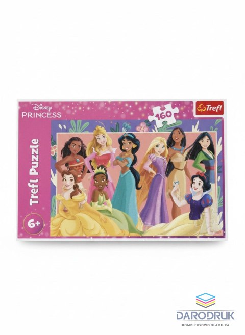 Trefl Puzzle Księżniczki 160 el. Trefl (15427)