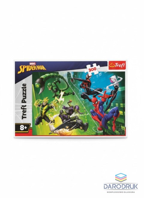 Trefl Puzzle Spiderman W pajęczej sieci 300 el. Trefl (23036)