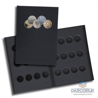 Warta Klaser numizmatyczny Golden Nordic czarny [mm:] 163x225 Warta (1829-112-002)