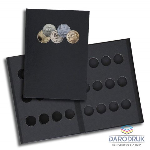 Warta Klaser numizmatyczny Golden Nordic czarny [mm:] 163x225 Warta (1829-112-002)