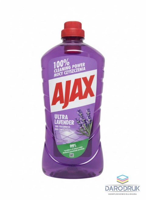 Ajax Płyn do podłóg Lawenda 1000ml Ajax
