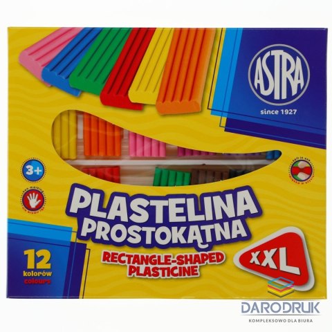 Astra Plastelina 12 kol. mix Astra