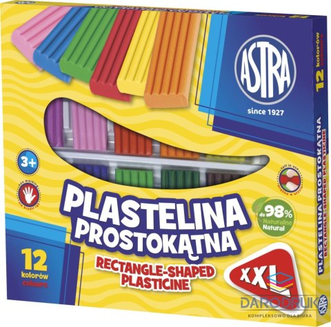 Astra Plastelina 12 kol. mix Astra