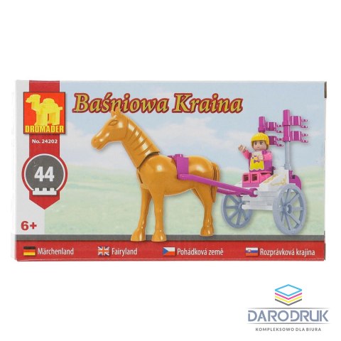 Dromader Klocki plastikowe BAŚNIOWA KRAINA Dromader (24202)