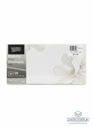 Galeria Papieru Koperta DL magnolia mix Galeria Papieru (281103) 10 sztuk