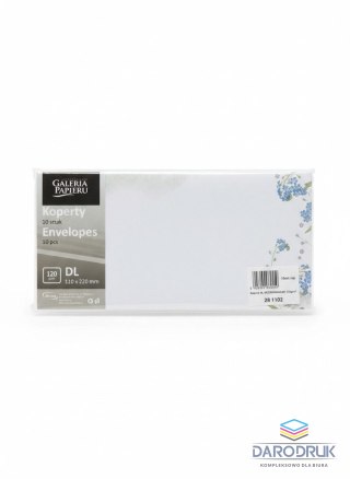 Galeria Papieru Koperta DL niezapominajki Galeria Papieru (281102) 10 sztuk