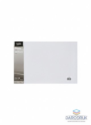 Galeria Papieru Koperta C4 pearl bialy biała Galeria Papieru (280002) 10 sztuk