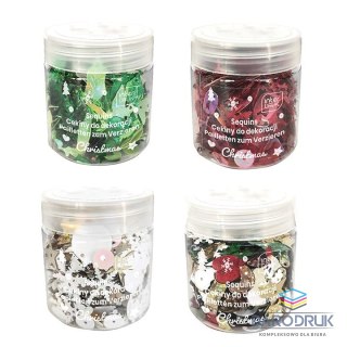 Interdruk Cekiny CHRISTMAS 30G mix 30g Interdruk
