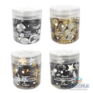 Interdruk Cekiny GLAM 30G mix 30g Interdruk