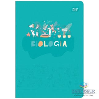 Interdruk Zeszyt tematyczny A5 60k. 70g krata Interdruk (ZE60#BIOFSC)