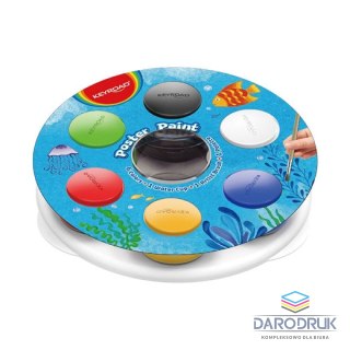 Keyroad Farby plakatowe kolor: mix 25ml 6 kolor. Keyroad (KR971823)