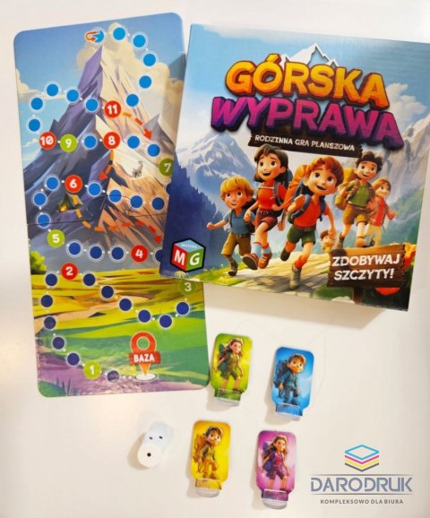 Multigra Gra planszowa górska wyprawa Multigra