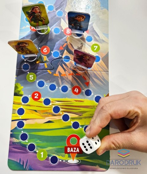 Multigra Gra planszowa górska wyprawa Multigra