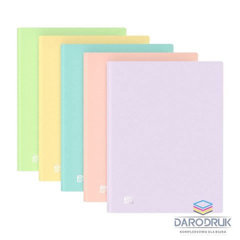 Oxford Teczka ofertowa Urban pastel A4 kolor: mix 20 kieszeni Oxford (400187643)