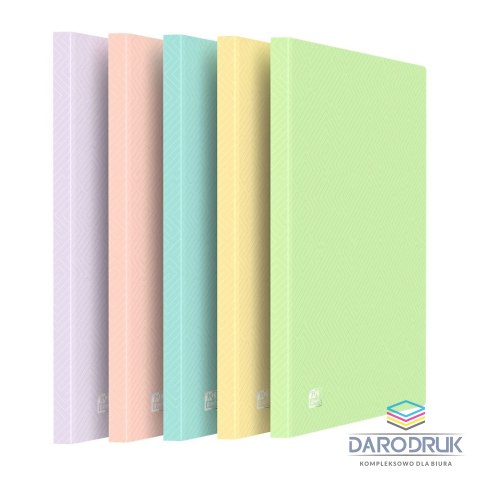 Oxford Teczka ofertowa Urban pastel A4 kolor: mix 20 kieszeni Oxford (400187643)