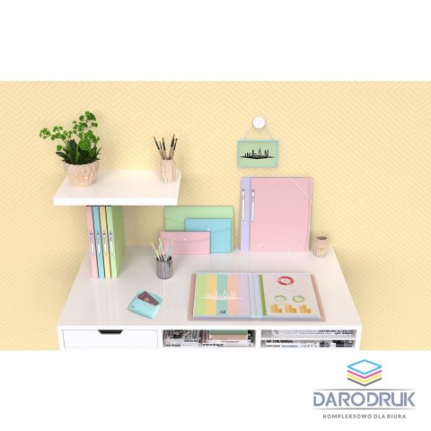 Oxford Teczka ofertowa Urban pastel A4 kolor: mix 20 kieszeni Oxford (400187643)