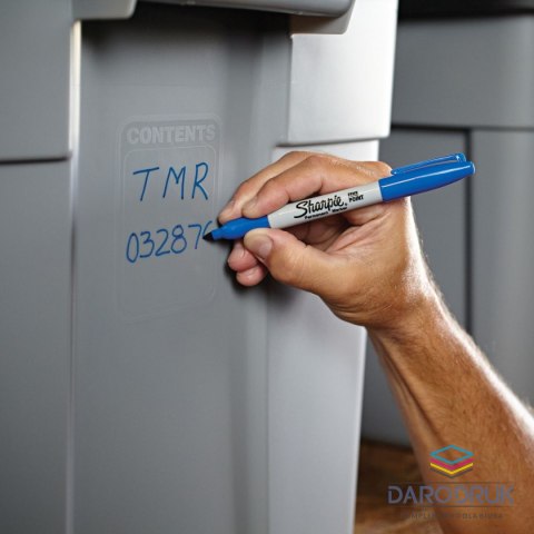Paper Mate Marker permanentny wkład niebieski okrągła/ścięta końcówka Paper Mate