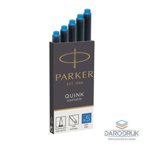 Parker Naboje długie niebieskie jasne Parker (1950383)