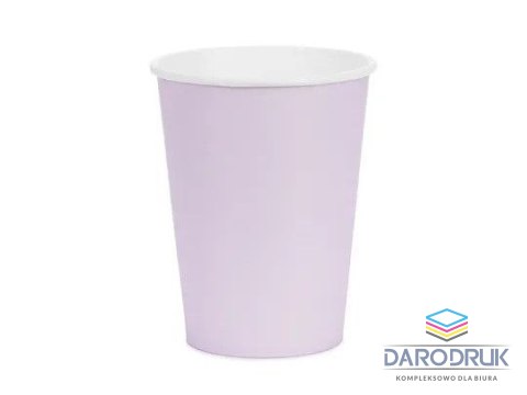 Partydeco Kubek jednorazowy lawenda papier 250ml Partydeco (KPP90-002-EU1)