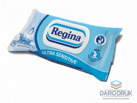Regina Papier toaletowy nawilżany Ultra Sensitive kolor: biały 42 szt Regina