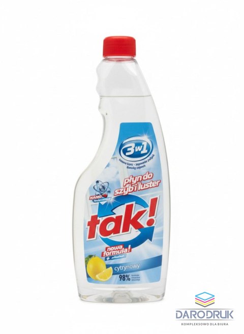 Tak Płyn do mycia szyb zapas lem 500ml Tak