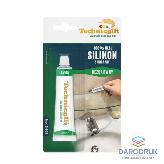 Technicqll Klej w tubie Silikon bezbarwny 20ml Technicqll (S-969)