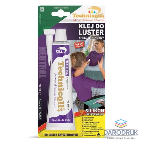 Technicqll Klej w tubie do luster 70ml Technicqll (S-096)