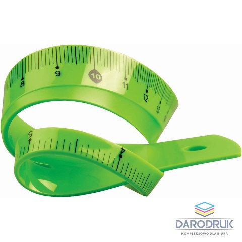 Tetis Linijka plastikowa elastyczna 20cm Tetis (BL020-RB)