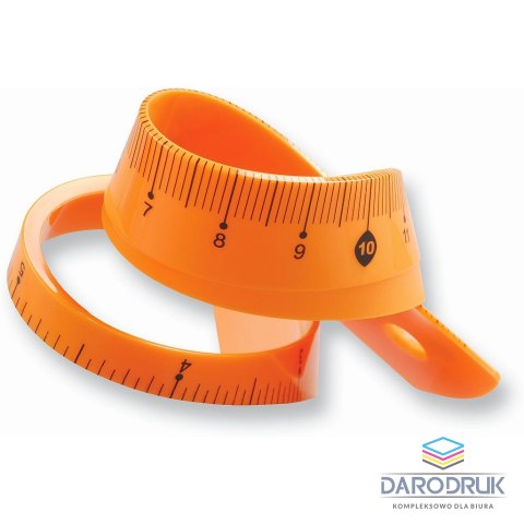Tetis Linijka plastikowa elastyczna 20cm Tetis (BL020-RB)