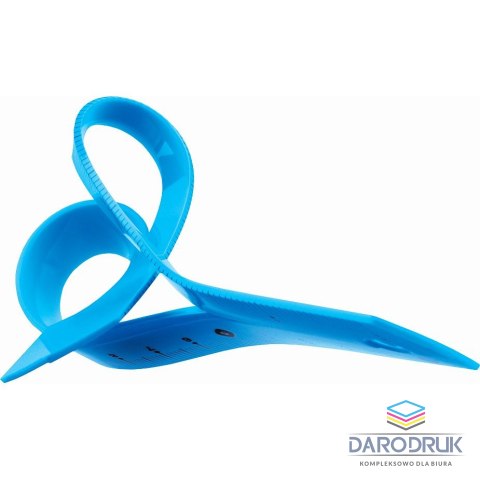 Tetis Linijka plastikowa elastyczna 20cm Tetis (BL020-RB)