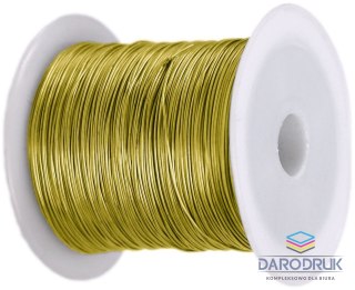 Titanum Drucik Craft-Fun Series florystyczny kolor: złoty 20 m 1 szt Titanum (24BR0201-3)
