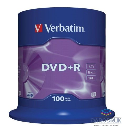Verbatim Płyta dvd 4,7GB x16 Verbatim