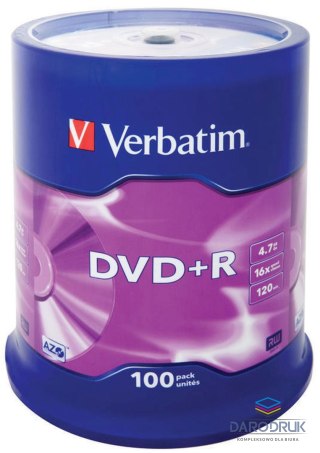 Verbatim Płyta dvd 4,7GB x16 Verbatim