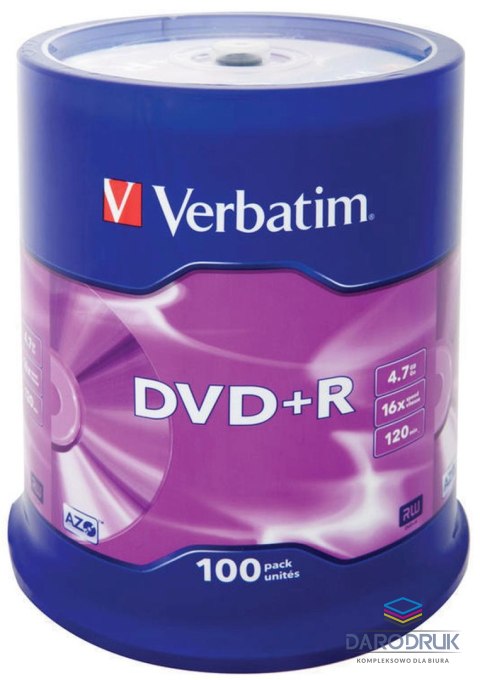 Verbatim Płyta dvd 4,7GB x16 Verbatim