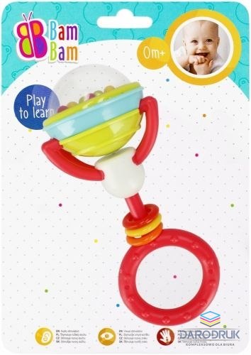 Bam Bam Grzechotka lizaczek Bam Bam (521372)