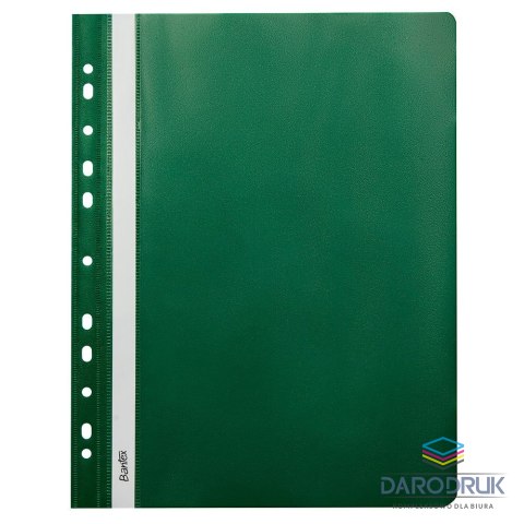 Bantex Skoroszyt A4 EVO zielony polipropylen PP Bantex (400076703)